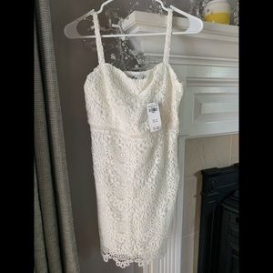 Hollister White Lace Dress